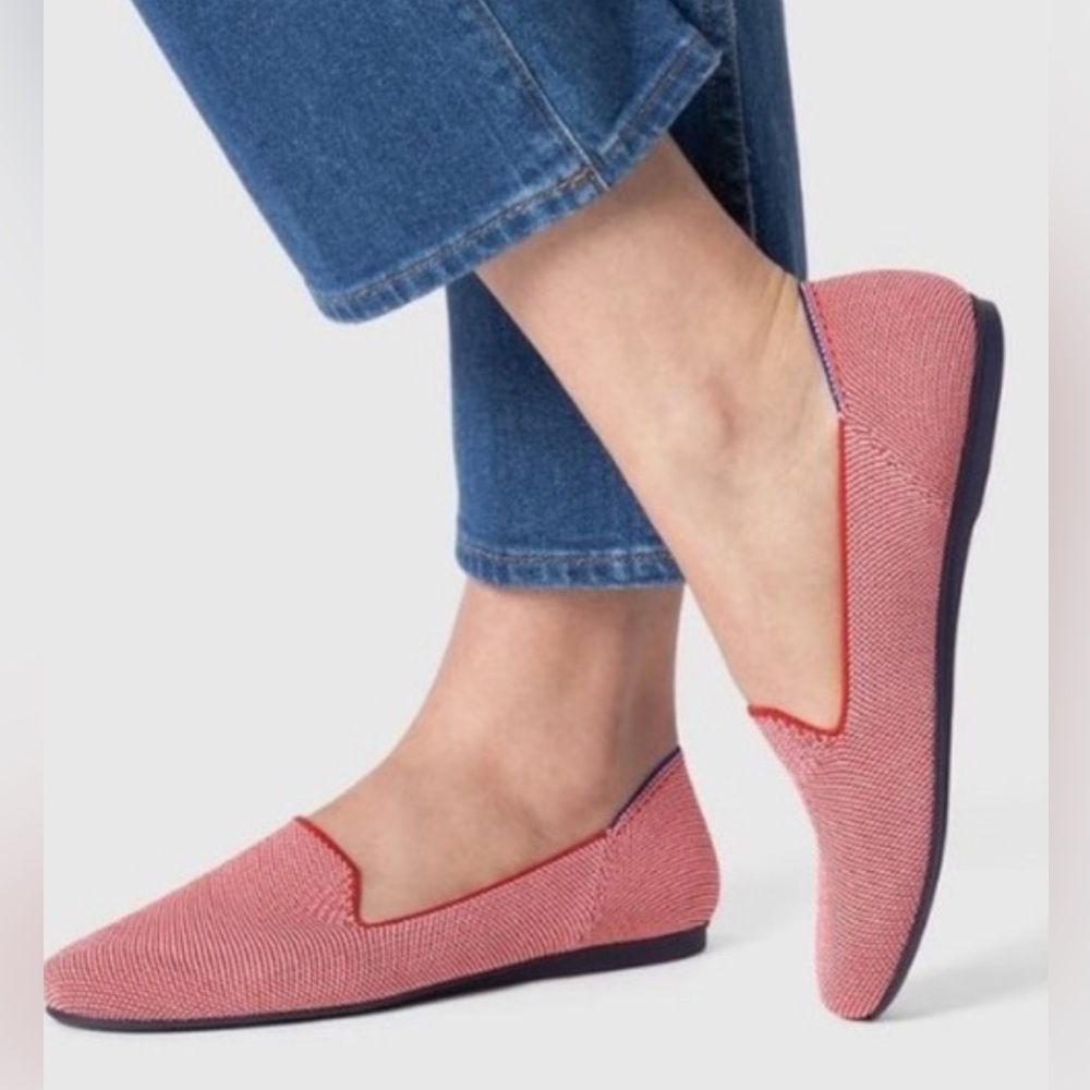 Rothy’s The Loafer in Lollipop Red